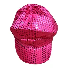 Chapéus Boina Lantejoula Pink