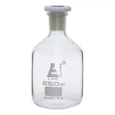 250ml (8.4oz) Glass Reagent Bottle With Acid Proof Poly...