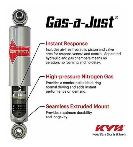 Puntal Para Auto - Kyb Kg9113 Gas-a-just Gas Strut Foto 5