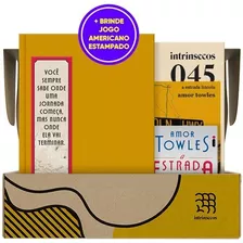 Livro A Estrada Lincoln Edição Especial Com Brindes E Revista Do Clube Intrínsecos Amor Towles Intrínseca