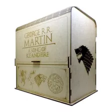 Caixa Para Livros Cronicas Gelo E Fogo Box George Martin Got