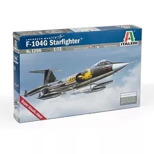 Italeri 1: 72 F-104g Starfighter Plano Modelo 1296s Kit.