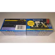 Cassettes Audio Sony Ef 60. Pack De 3. Sellados