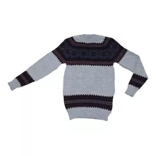 Sweaters Pullover Anka Lana De Alpaca - Barro Cocido