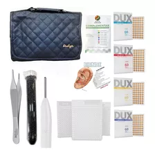 Kit Acupuntura Auricular Com 10 Peças Auriculoterapia Dux