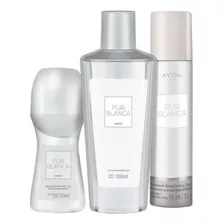 Set Femenino X 3 Pur Blanca Avon