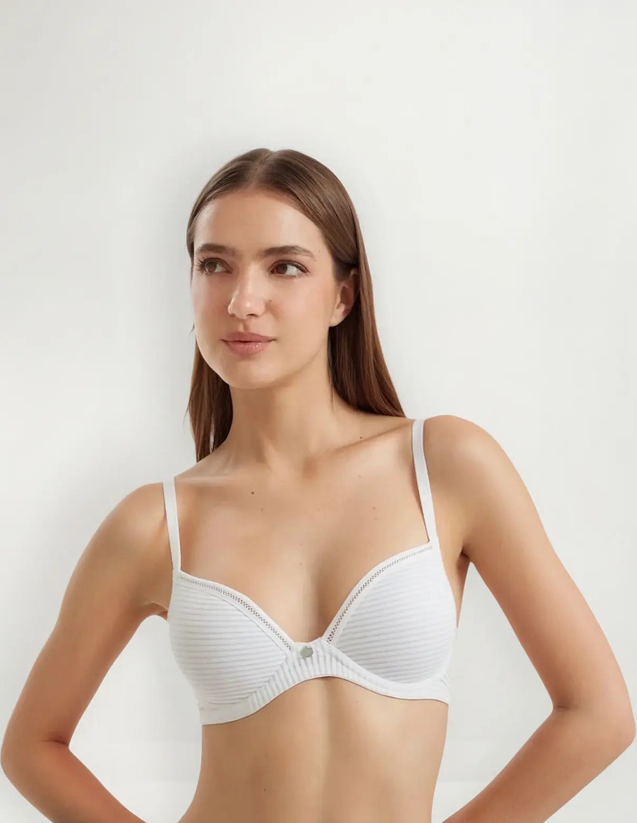 Corpiño Selú Taza Soft Microfibra Fantasía Track Art.4399