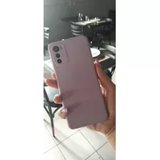 Motorola E32 Gris Con Funda Y Cargador