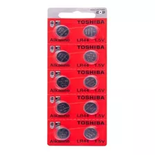 Bateria Toshiba Lr44 A76 Ag13 Japonesa - 100 Peças