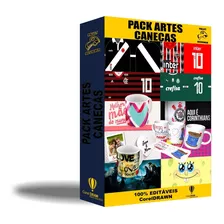 Super Pack Canecas Sublimação Vetores Variados