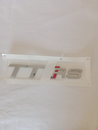 Logo Letras Audi   T T R S 2010 /2014 Original.  Foto 3