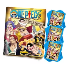 Álbum Do One Piece 2023 Com 50 Figurinhas (10 Envelopes)