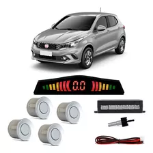 Sensor De Re Estacionamento Fiat Argo Prata 4 Pontos 22mm