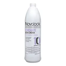  Oxidante En Crema Novalook Con Keratina 10 Volumenes 1 Litro Tono Sin Tono