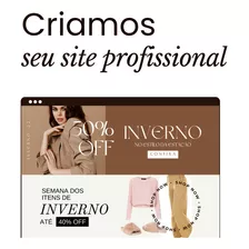 Criação De Site / Landing Page + Hospedagem Grátis Promo