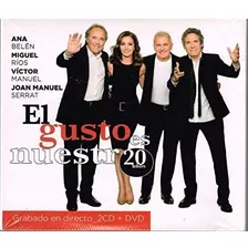 El Gusto Es Nuestro 20 Años | 2cds + Dvd Música Nueva