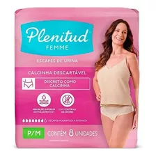 Pañales Para Adultos Descartables Plenitud Femme P/m X 8 u