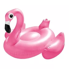 Bóia Inflável Gigante Flamingo Rosa Bel