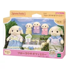 Família Dos Coelhos Floral Original Sylvanian Families Epoch