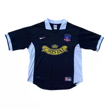 Camiseta De Colo Colo, Recambio, Marca Nike, 1998, Talla S-m