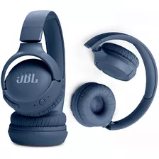 Headphone Fone Ouvido Jbl On-ear Tune 520bt Bluetooth Azul 