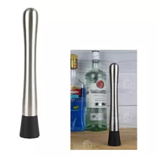 Socador Coquetel Bartender Aço Inox Macerador Caipirinha Uni