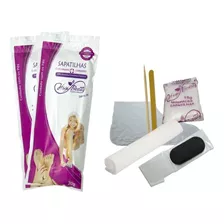 Kit Pedicure Com Creme, Lixa, Palito E Toalha - 30 Unidades