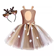 Vestidos De Disfraz De Reno De Navidad Para Niñas