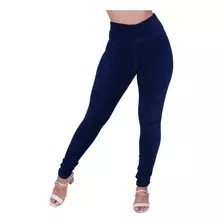 Calça Feminina Cotelê Veludo Conforto Inverno Canelada Frio