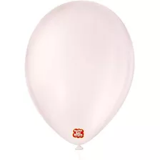 Balão Redondo N09 Candy Colors Rosa Pct Com 25