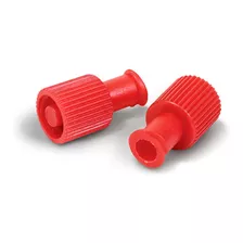 Tapa Roja Obturacion Luer Lock Pack X 15und