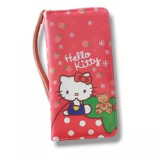 Cartera Con Estampado Hello Kitty Kawaii Red