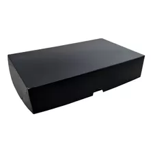 Caixa De Presente Preto C/ 60 Unidades 22x15,5x5 R1