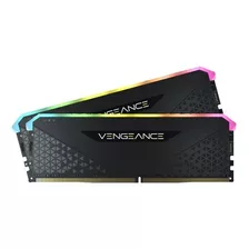 Memória Ddr4 32gb 2x16gb 3200mhz Corsair Rgb Black