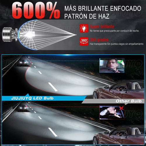 Kit Faros Led 9005 9006 40000lm Para Buick Alta/baja Csp Foto 6