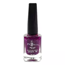 Esmalte Carimbo Violeta Più Bella 10ml Decoração Unhas