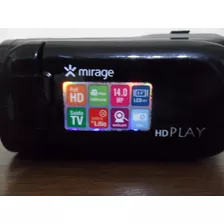 Filmadora Hd Play Mirage14 Megapixel C/ Os Cabos - Defeito