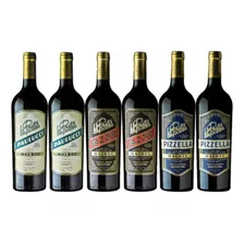 Vino Tinto La Posta Fazzio/pizzella/red Blend X6 Combo 750ml