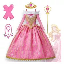 Disfraz Princesa Aurora Disfraz Bella Durmiente + Accesorios