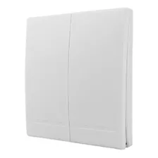 Tecla De Pared Rf 2 Botones Domotica 433mhz Smart Demasled Color De La Luz Blanco