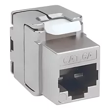 Jack Rj45 C6a - Blindaje Superior Y Carcasa De Zinc |