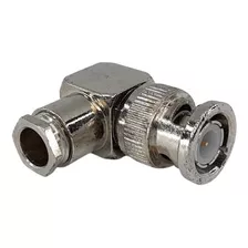 Conector Bnc Macho Angular 0,6x3,7 Solda - 10 Unidades