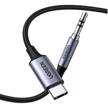 Cable Adaptador Tipo C A Jack 3.5mm Macho Aux Audio / Ugreen