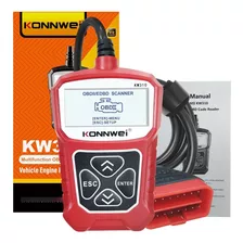 Escaner Automotriz Obd2 Lector De Códigos De Fallas Konnwei