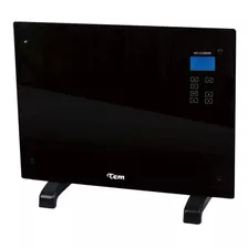 Estufa Vitro Convector Tem Vidrio Negro 1500 Wts Albion