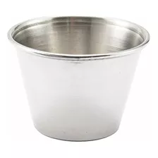 Copa De Salsa De 25 Oz De Acero Inoxidable Paquete De 12