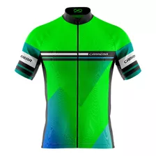 Buzos O Jersey De Ciclismo Fit Verde Neon Manga Corta