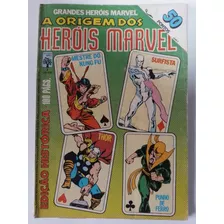Hq Grandes Heróis Marvel N. 3 1a Série Abril Formatinho Raro