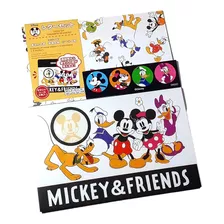 Papel De Carta Coleção Letter Set A Turma Do Mickey Mouse