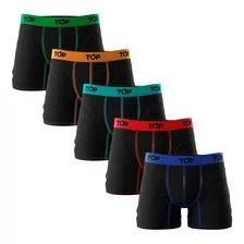 Boxer Medio Algodón Pack 5 C1